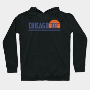 312 Chicago Illinois Area Code Hoodie